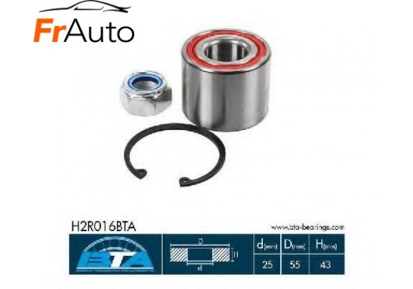 Підшипник ступиці колеса, задній, Renault Kangoo, Laguna, 5, Super 5, Rapid  